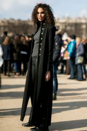 Cindy Bruna – Streetstyle Photoshoot in Paris, March 2016