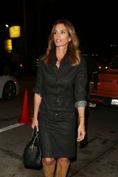 Cindy Crawford Night Out Style - at Craig