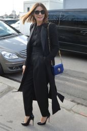 Clotilde Courau Arriving at Elie Saab Fashion Show – Paris Fashion Week, March 2016