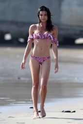Courtney Robertson in a Bikini on the Beach in Malibu 3/27/2016