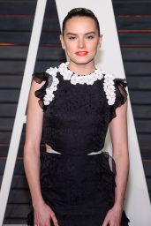 Daisy Ridley – 2016 Vanity Fair Oscar Party in Beverly Hills, CA
