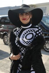 Deborah Hung Arriving at Elie Saab Fashion Show – Paris Fashion Week, March 2016