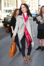 Eliza Dushku Casual Style - Out in New York City, NY 3/16/2016
