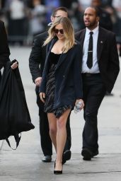Elizabeth Olsen - Leaving the ABC Studios After Jimmy Kimmel Live in Los Angeles 3/21/2016