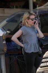 Emma Roberts Out in Los Angeles 3/23/2016