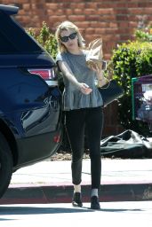 Emma Roberts Out in Los Angeles 3/23/2016
