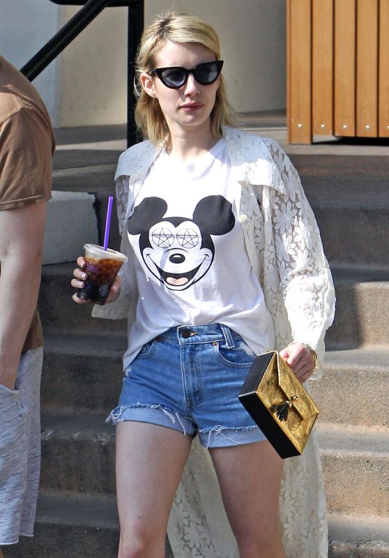 Emma Roberts - Out in Los Angeles, CA 3/18/2016 