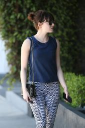 Emma Stone in Spandex - in Weho After a Workout 3/24/2016
