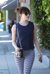 Emma Stone in Spandex - in Weho After a Workout 3/24/2016