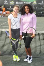 Eugenie Bouchard, Serena Williams & Chris Evert - All Star Tennis Event, The Miami Open 2016