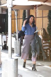 Garcelle Beauvais Is Looking Ready for Spring in Beverly Hills 3/7/2016
