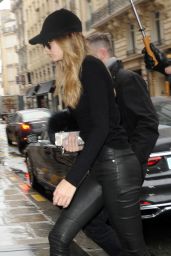 Gigi Hadid - Leaving Her hotel in Paris, 3/5/2016 
