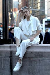 Gigi Hadid - Maybelline Photo Shoot in New York City, NY 3/29/2016