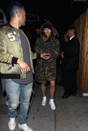Hailey Baldwin Night Out Style - at The Nice Guy in West Hollywood 3/20/2016 