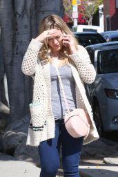 Hilary Duff Street Style - Out in Beverly Hills 3/26/2016 