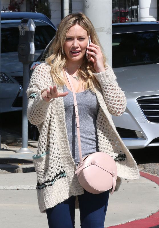 Hilary Duff Street Style - Out in Beverly Hills 3/26/2016 • CelebMafia