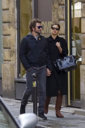 Irina Shayk and Bradley Cooper - Out in Paris, France March 2016