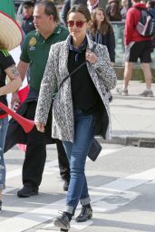 Jamie Chung Casual Style - Out in Vancouver 3/26/2016 