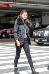 Jamie Chung Street Style - LAX Airport in Los Angeles 3/3/2016 