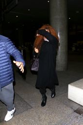 Janet Jackson at LAX Airport in Los Angeles, March 2016