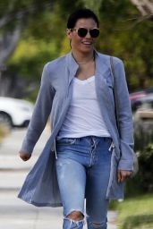 Jenna Dewan in Ripped Jeans - Out in Los Angeles, CA 3/11/2016