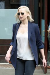 Jennifer Lawrence is Looking All Stylish - Out in New York City 3/25/2016