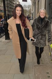 Jess Impiazzi Arriving at the Cineworld Haymarket in London, March 2016