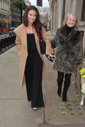 Jess Impiazzi Arriving at the Cineworld Haymarket in London, March 2016