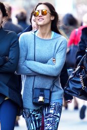 Jessica Alba Was Seen Documenting Her NYC 3/28/2016