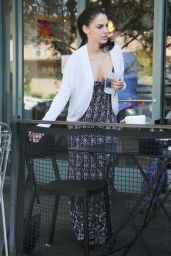 Jessica Lowndes at Lunch With a Friend in West Hollywood 3/15/2016