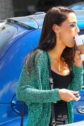 Jessica Lowndes - Getting Coffee in Studio City, CA 3/29/2016