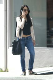 Jordana Brewster - Walks and Chats in Beverly Hills 3/28/2016