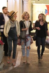 Julianne Hough in Ripped Jeans - at The Grove in West Hollywood, 3/30/2016 