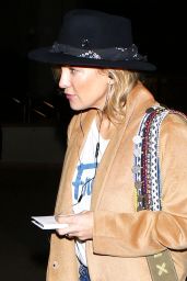 Kate Hudson Airport Style - Arrives at Lax in Los Angeles 3/6/2016