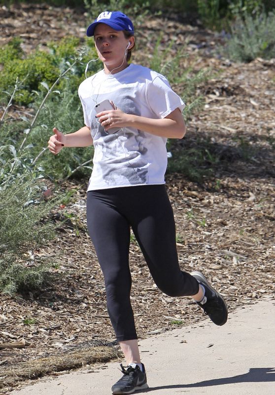Kate Mara - Jogging in Los Angeles, CA 3/23/2016 