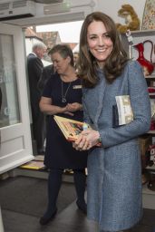 Kate Middleton - Opens New EACH Charity Shop in Holt, UK 3/18/2016