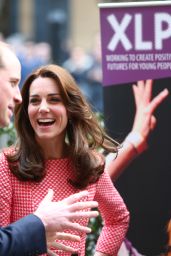 Kate Middleton - Visit the Mentoring Programme of the XLP project at London Wall 3/11/2016