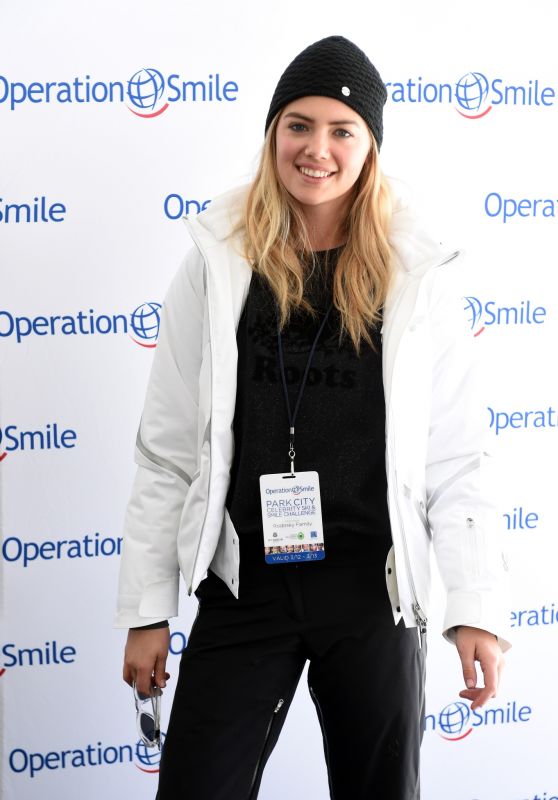 Kate Upton - Celebrity Ski & Smile Challenge in Park City, Utah 3/12/2016 