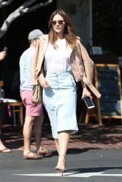 Katharine McPhee at Fred Segal in West Hollywood 3/15/2016
