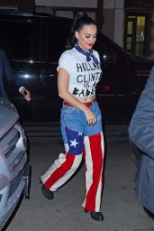 Katy Perry Shows Support for Hillary Clinton at Radio City Music Hall in NYC 3/2/2016