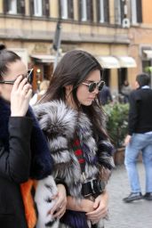 Kendall Jenner and Bella Hadid - Rome, Italy 3/10/2016