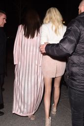 Kendall Jenner and Gigi Hadid - Heading to the Balmain After Party in Paris, March 2016