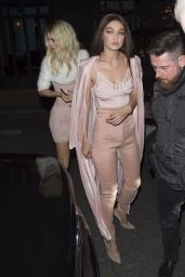 Kendall Jenner & Gigi Hadid - Leaving the L’Arc Nightclub in Paris 3/3/2016 