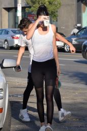 Kendall Jenner in Spandex - Leaving a Yoga Studio in Hollywood 3/26/2016 