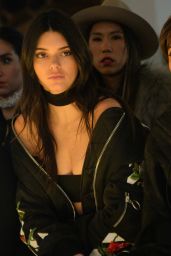 Kendall Jenner - Off-White Fashion Show in Paris, March 2016