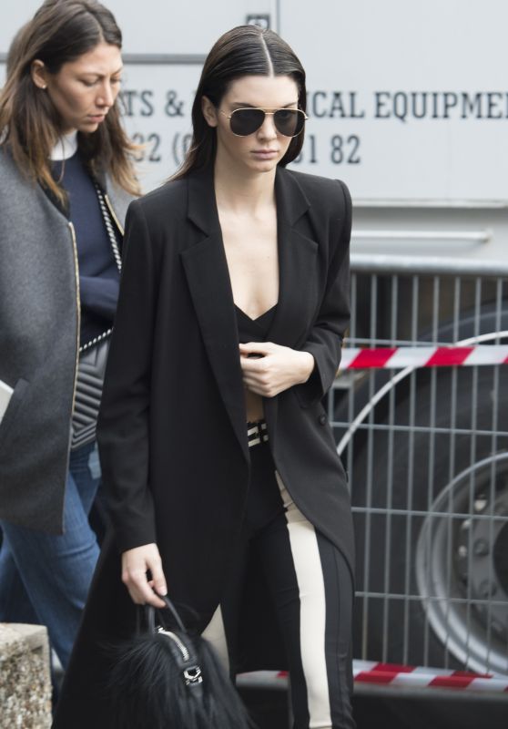 Kendall Jenner - Out in Paris 3/9/2016 