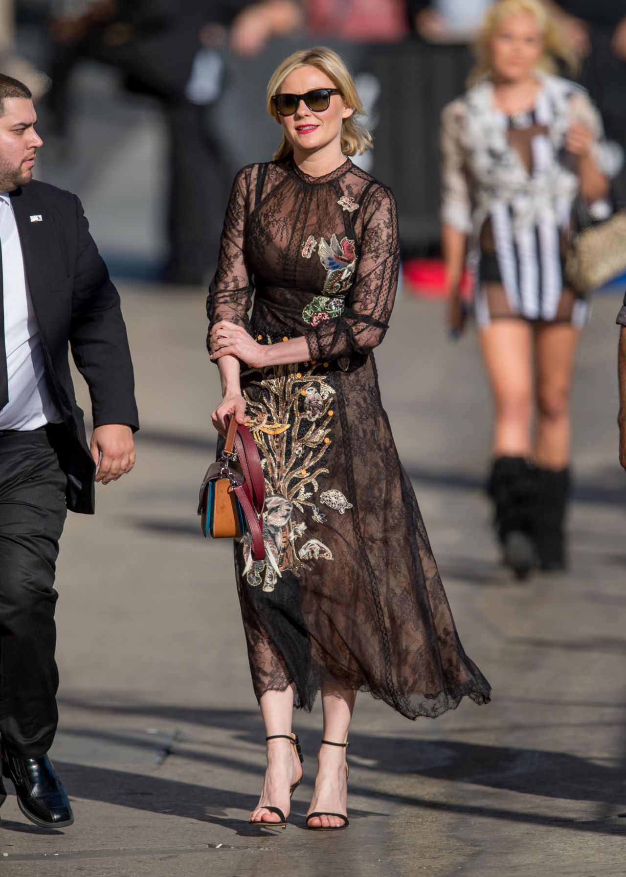 Kirsten Dunst - Arriving to Appear on 'Jimmy Kimmel Live' in LA, 3/15 ...