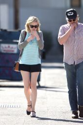 Kirsten Dunst is Spotted Smoking in Studio City, March 2016