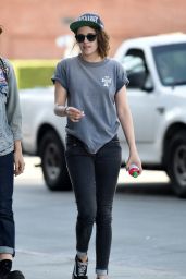 Kristen Stewart Street Style - Out and about in Los Angeles 3/3/2016
