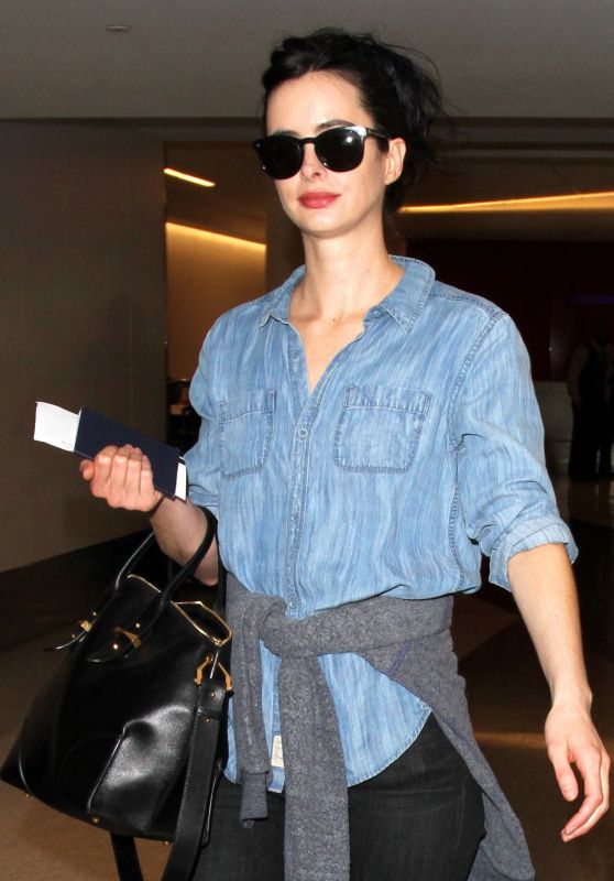 Krysten Ritter at LAX Airport in Los Angeles 3/18/2016